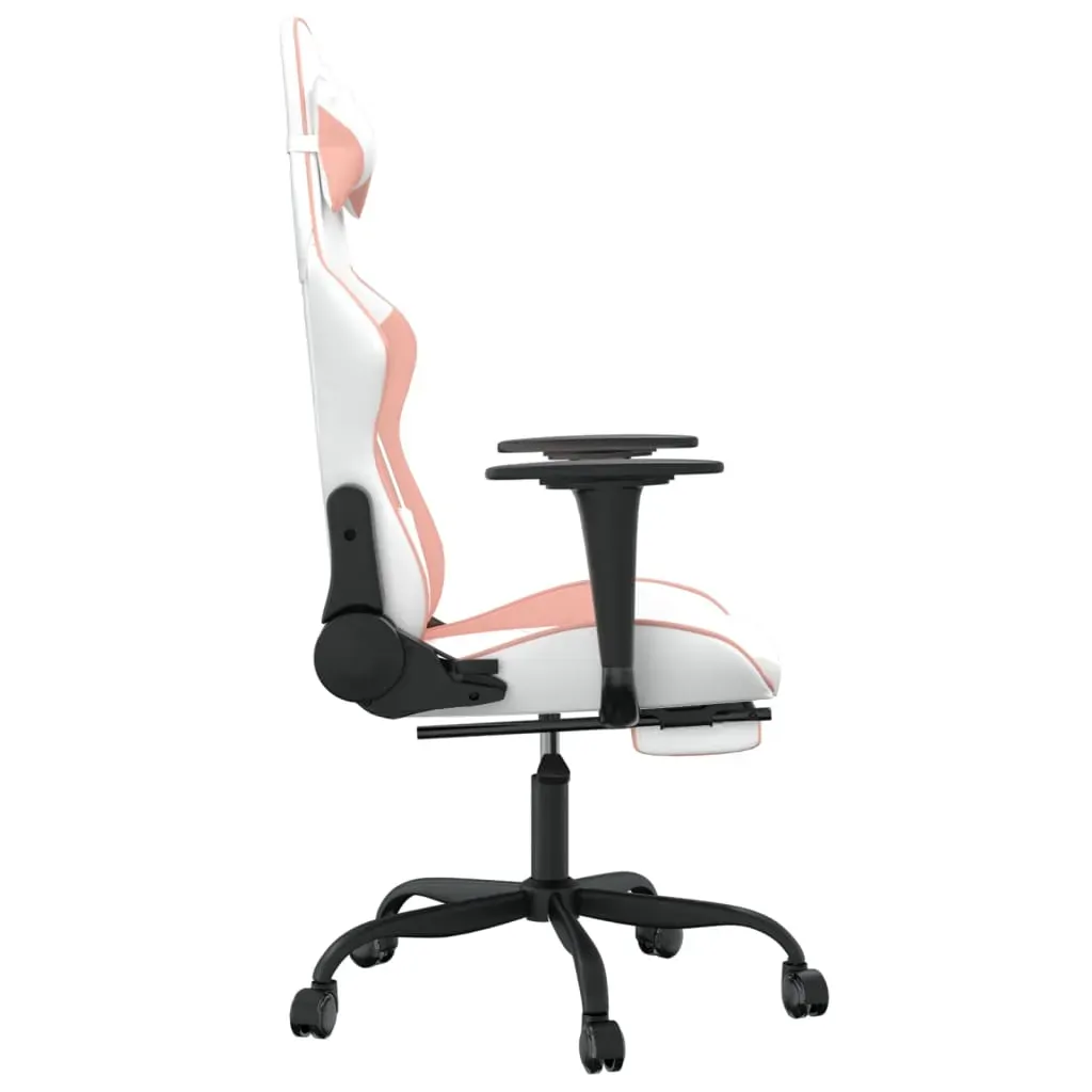 Gaming Chair with Footrest Faux Leather Price