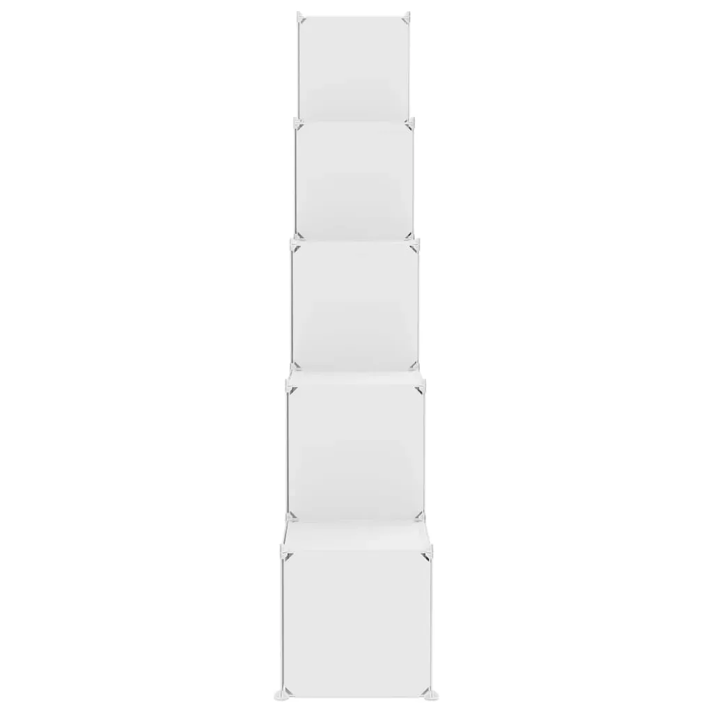 Cube Storage Cabinet for Kids with Cubes White PP Price