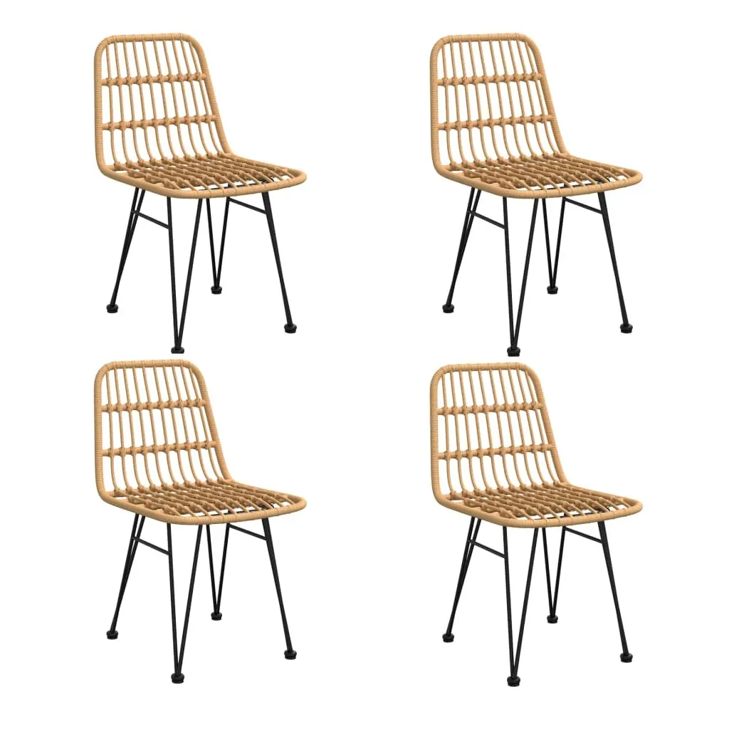 5 Piece Garden Dining Set Poly Rattan Price