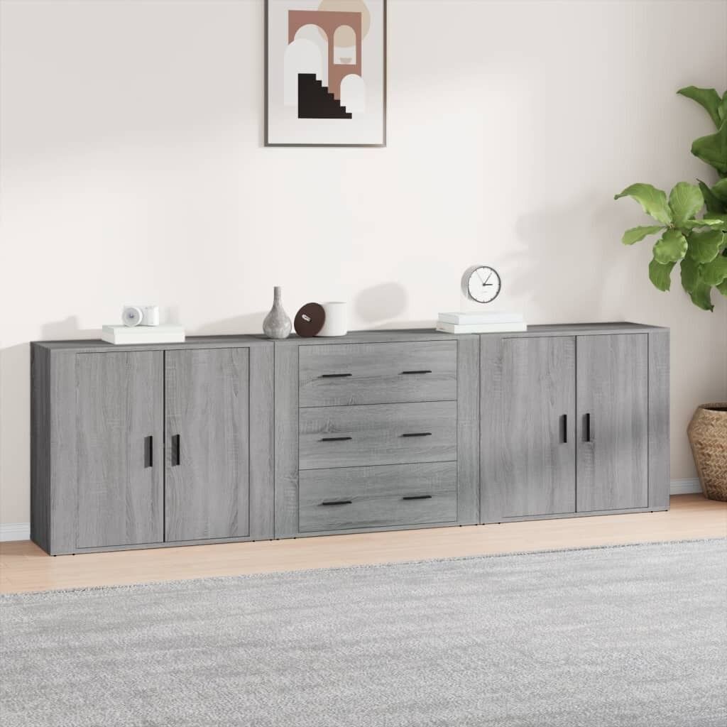 Sideboards 3 pcs Engineered Wood Price
