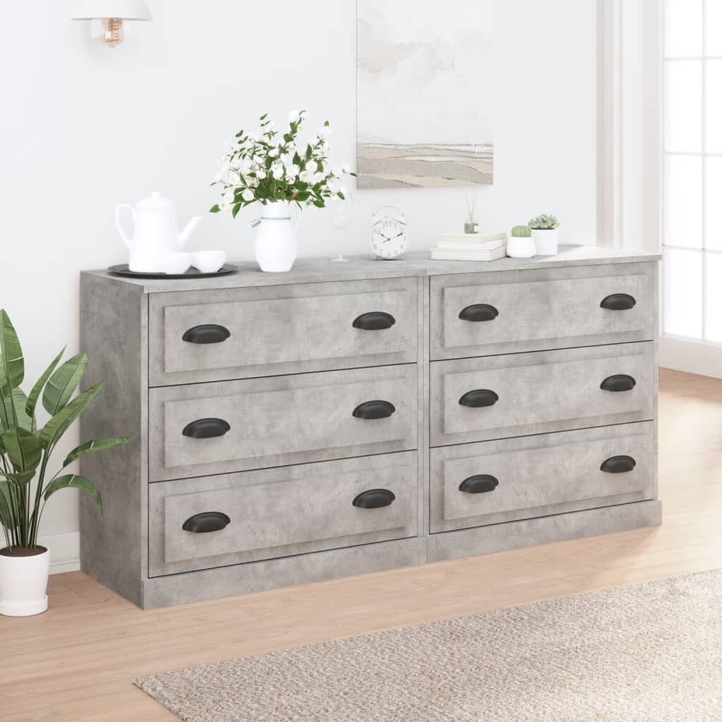 Sideboards 2 pcs Engineered Wood Price