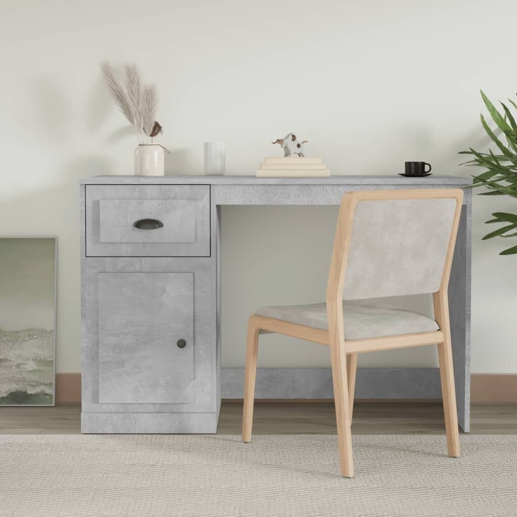 Desk with Drawer 115x50x75 cm Engineered Wood Price