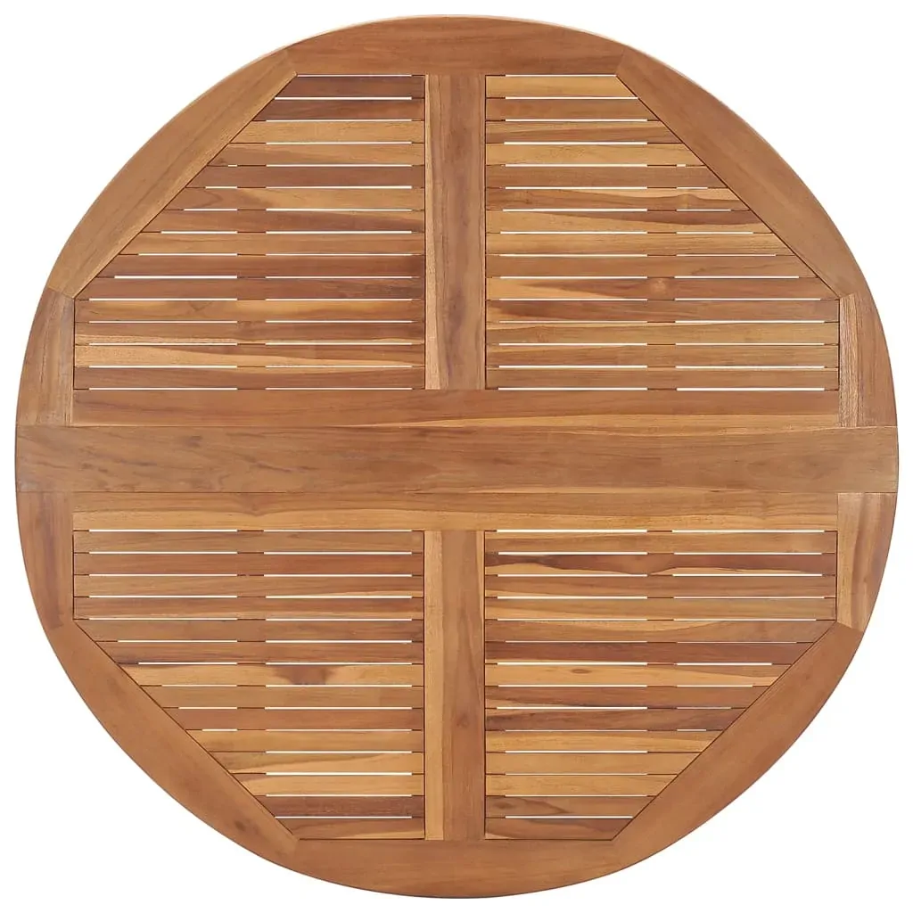 Folding Garden Dining Table 110x75 cm Solid Wood Teak Price