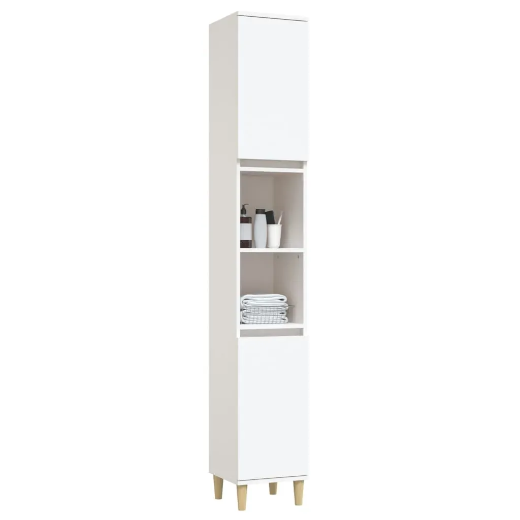 Bathroom Cabinet 30x30x190 cm Engineered Wood Price