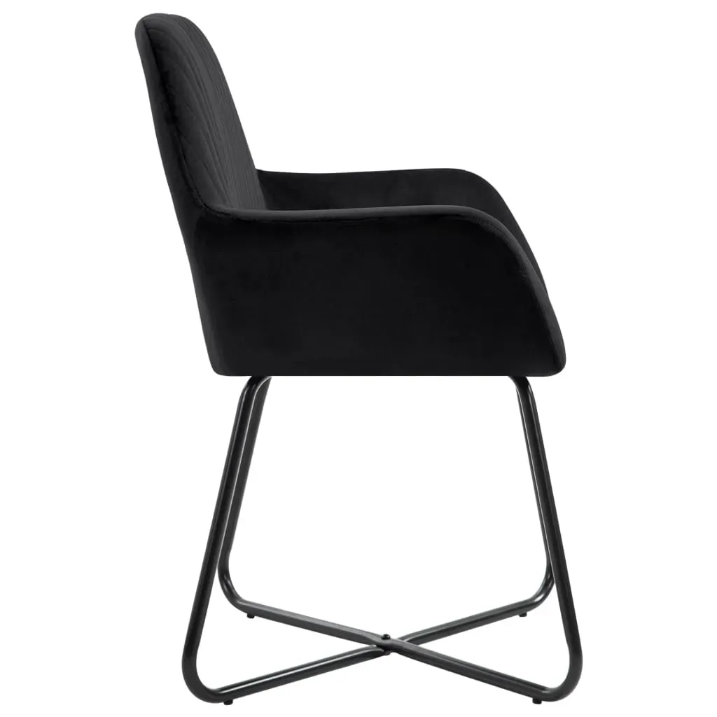 Dining Chairs Black Velvet Price
