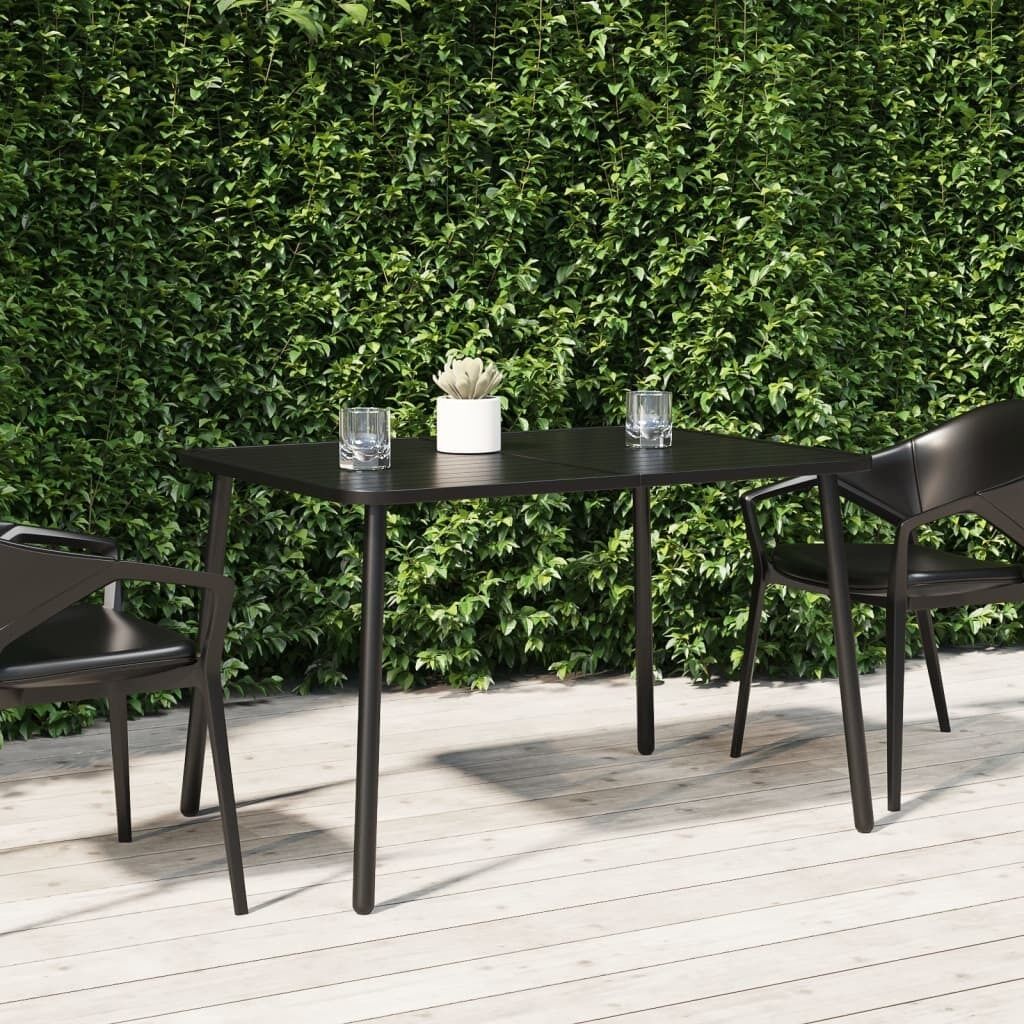 Garden Table Anthracite Steel Price