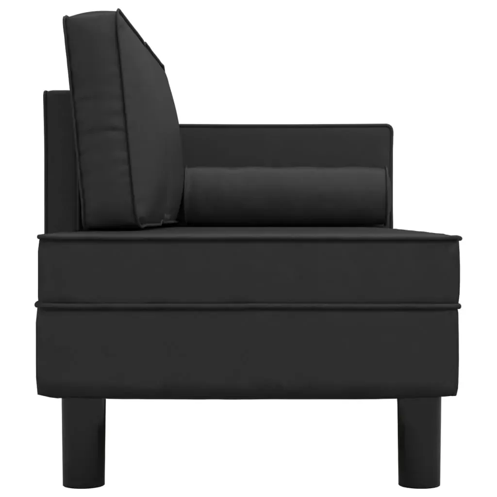 Chaise Lounge with Cushions and Bolster Faux Leather Price