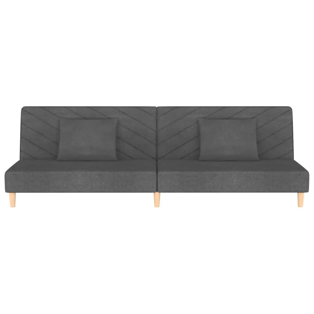 Wahiawa 2-Seater Sofa Bed with Two Pillows Fabric Price