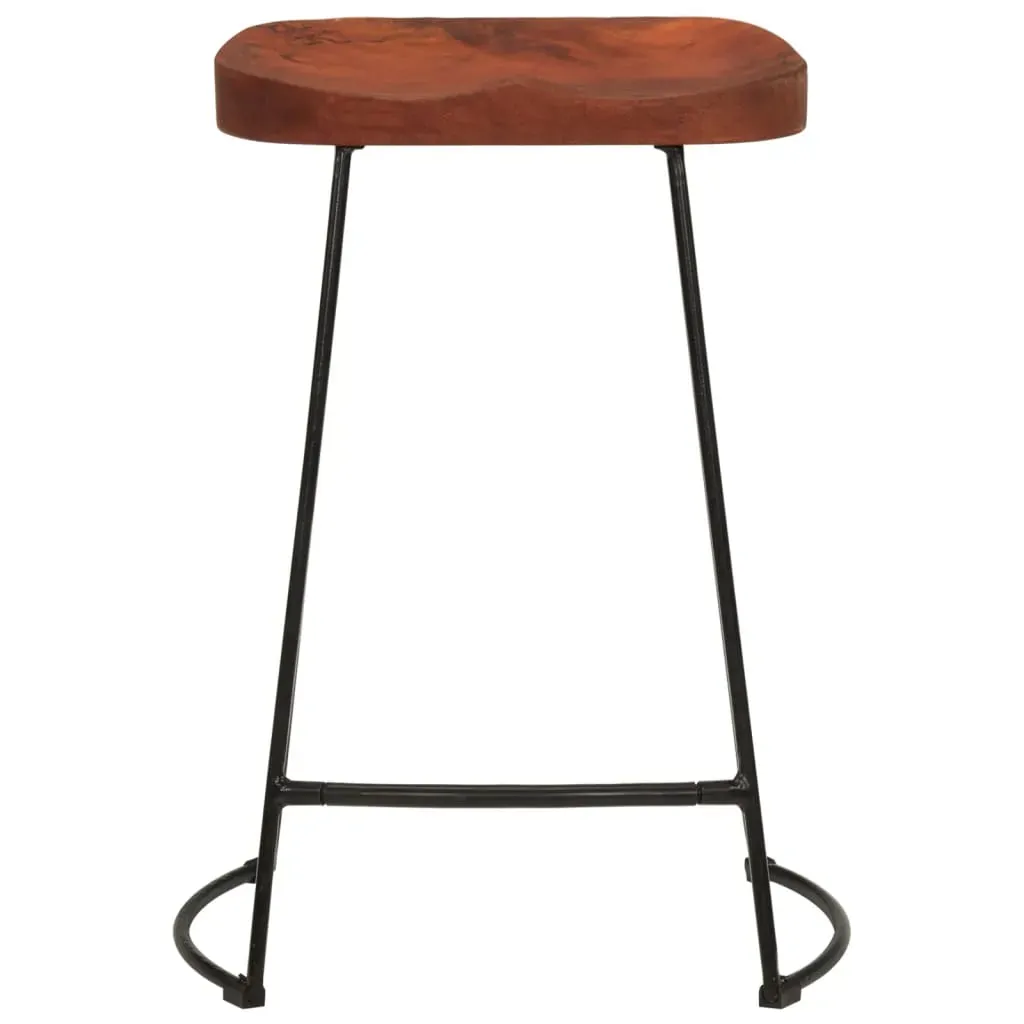 Gavin Bar Stools 2 pcs Solid Wood Mango Price