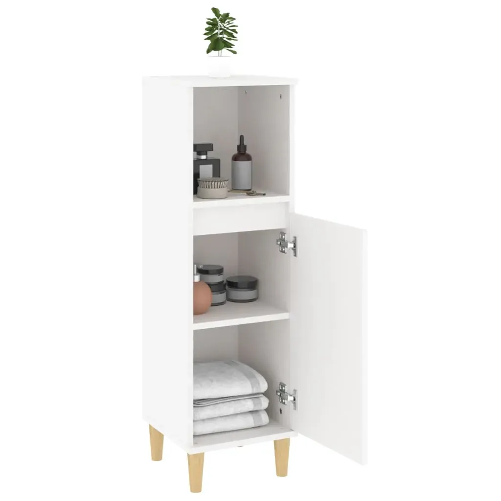 Bathroom Cabinet 30x30x100 cm Engineered Wood Price
