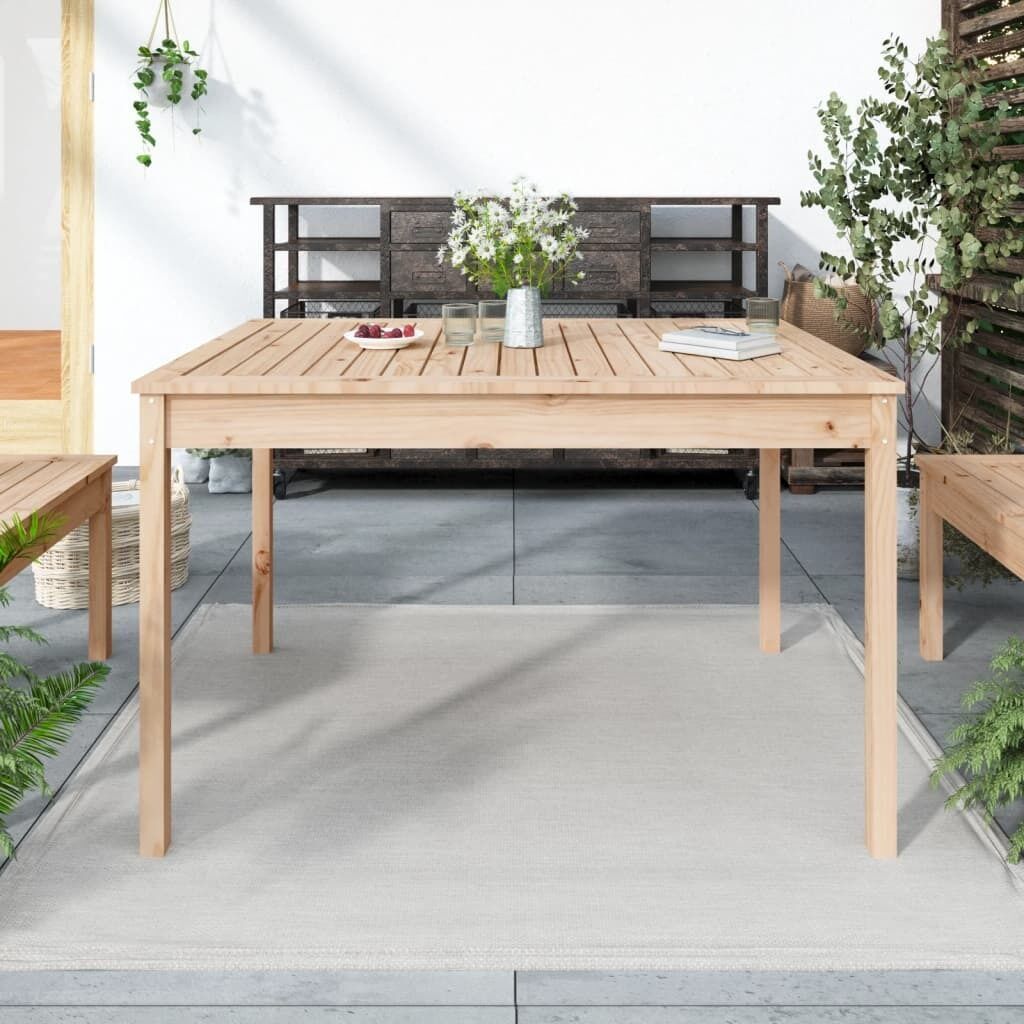 Garden Table Solid Wood Pine Price