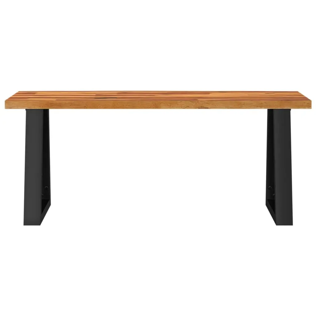 Bench with Live Edge Solid Wood Acacia Price