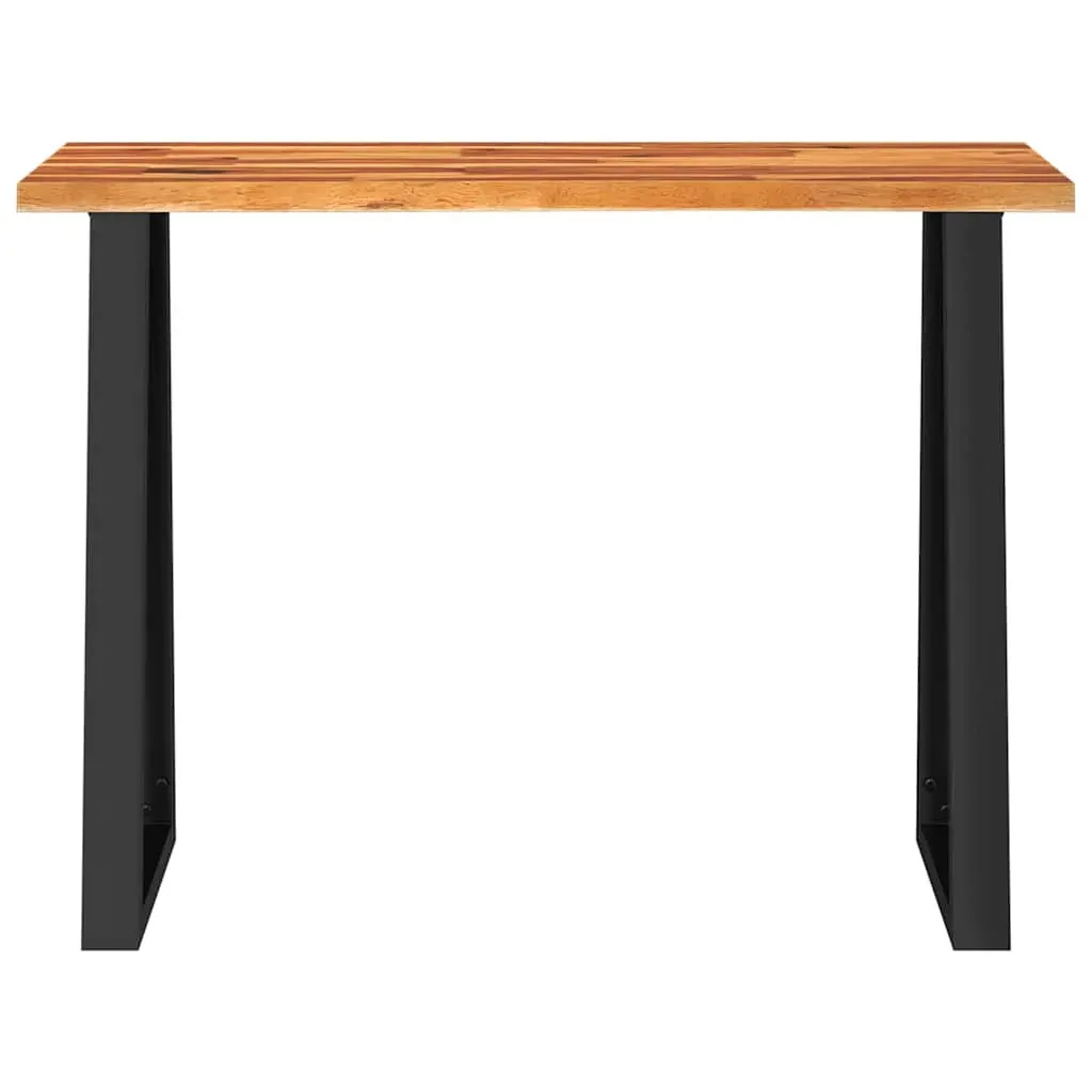 Console Table with Live Edge Solid Wood Acacia Price