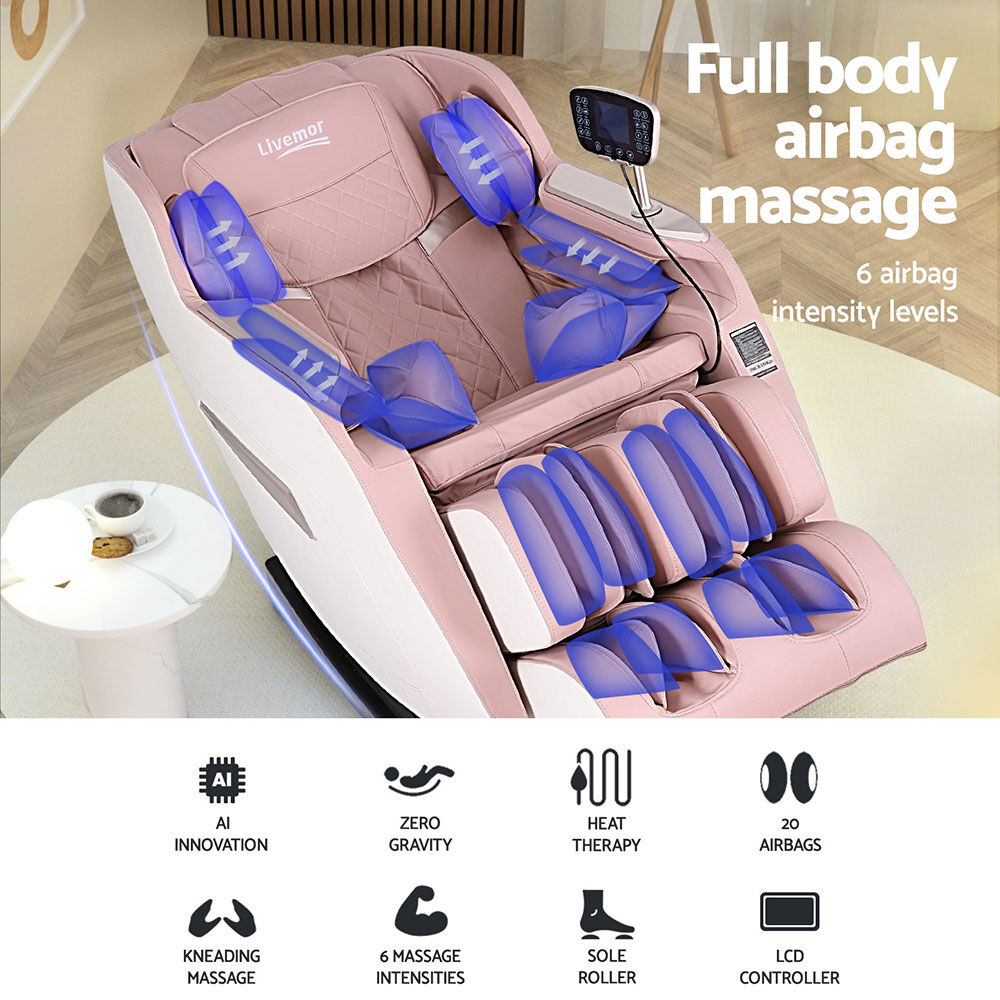 Livemor Massage Chair Electric Recliner Home Massager Amos Price
