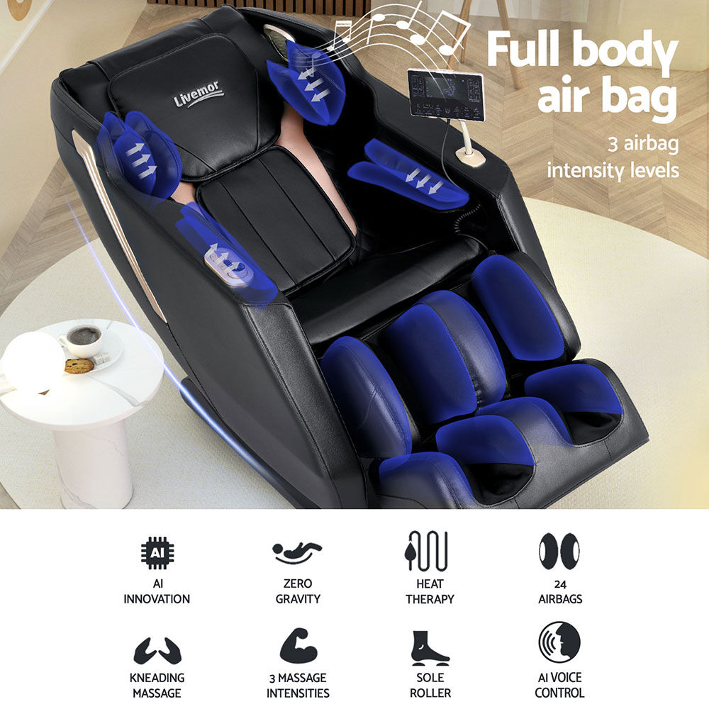 Livemor Massage Chair Electric Recliner Home Massager Baird Price
