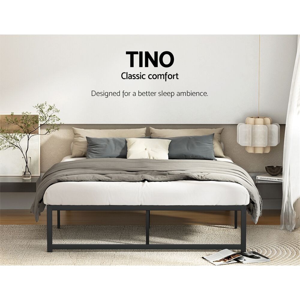 Artiss Bed Frame Double Size Metal Bed Frame TINO Price