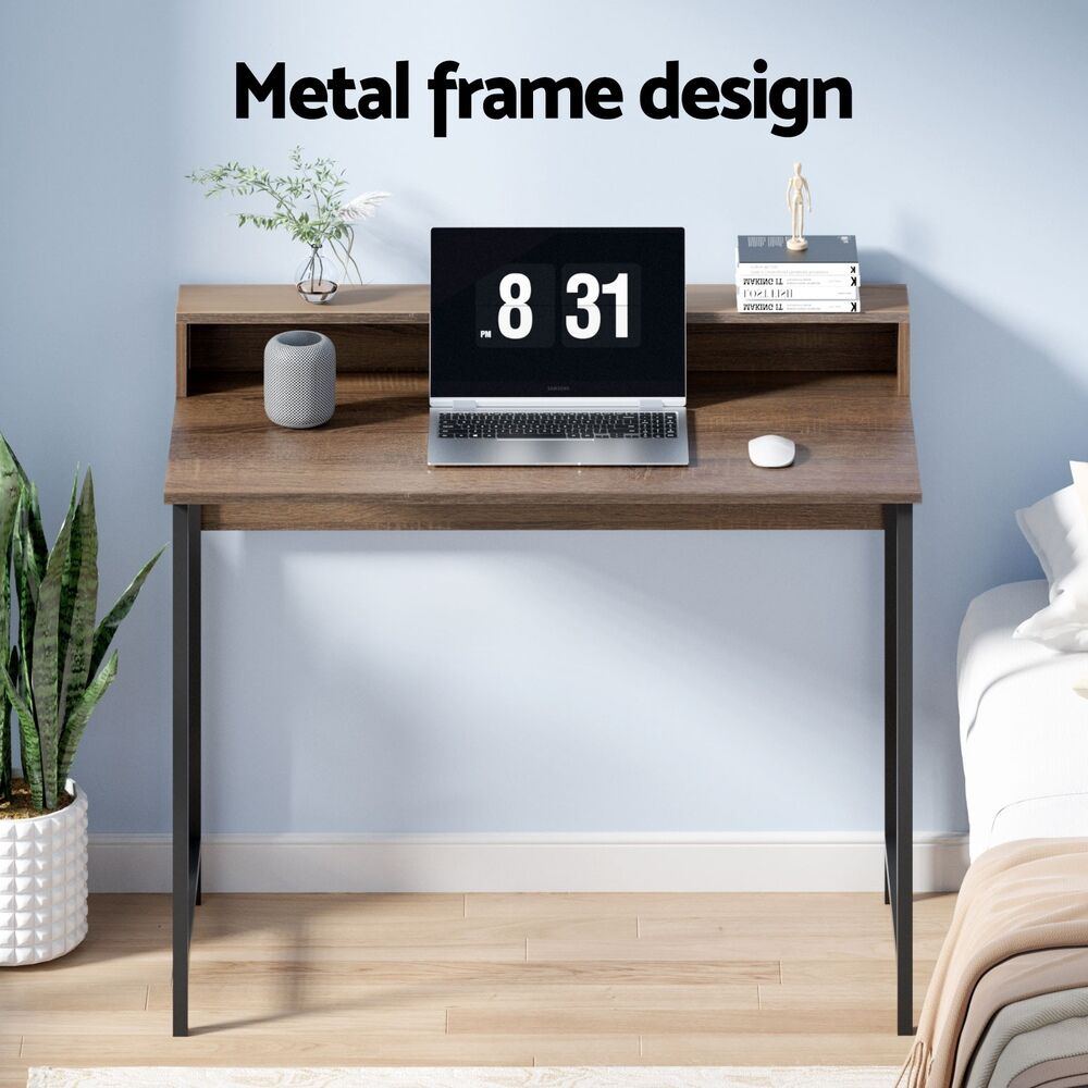 Computer Desk Shelf Oak 100CM Price