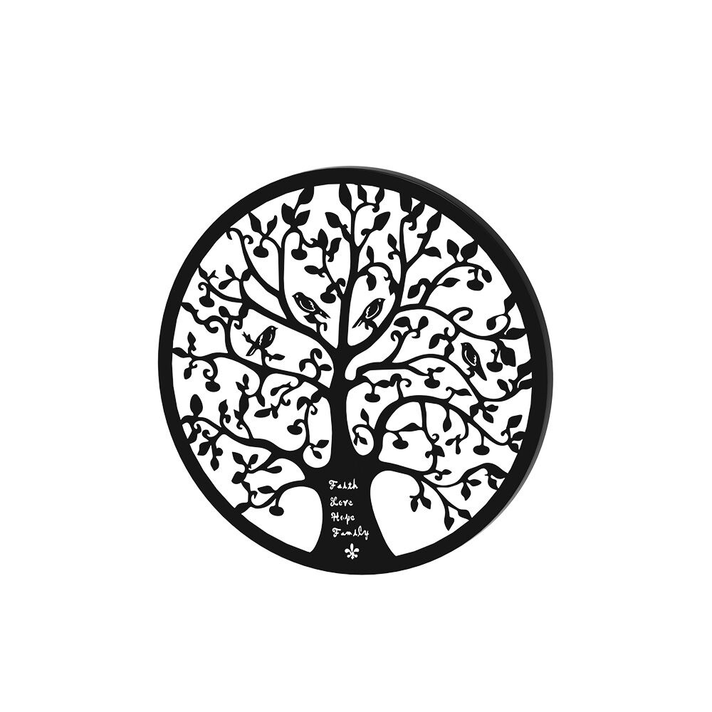 Artiss Metal Wall Art Hanging Sculpture Home Decor Leaf Tree of Life Round Frame Price