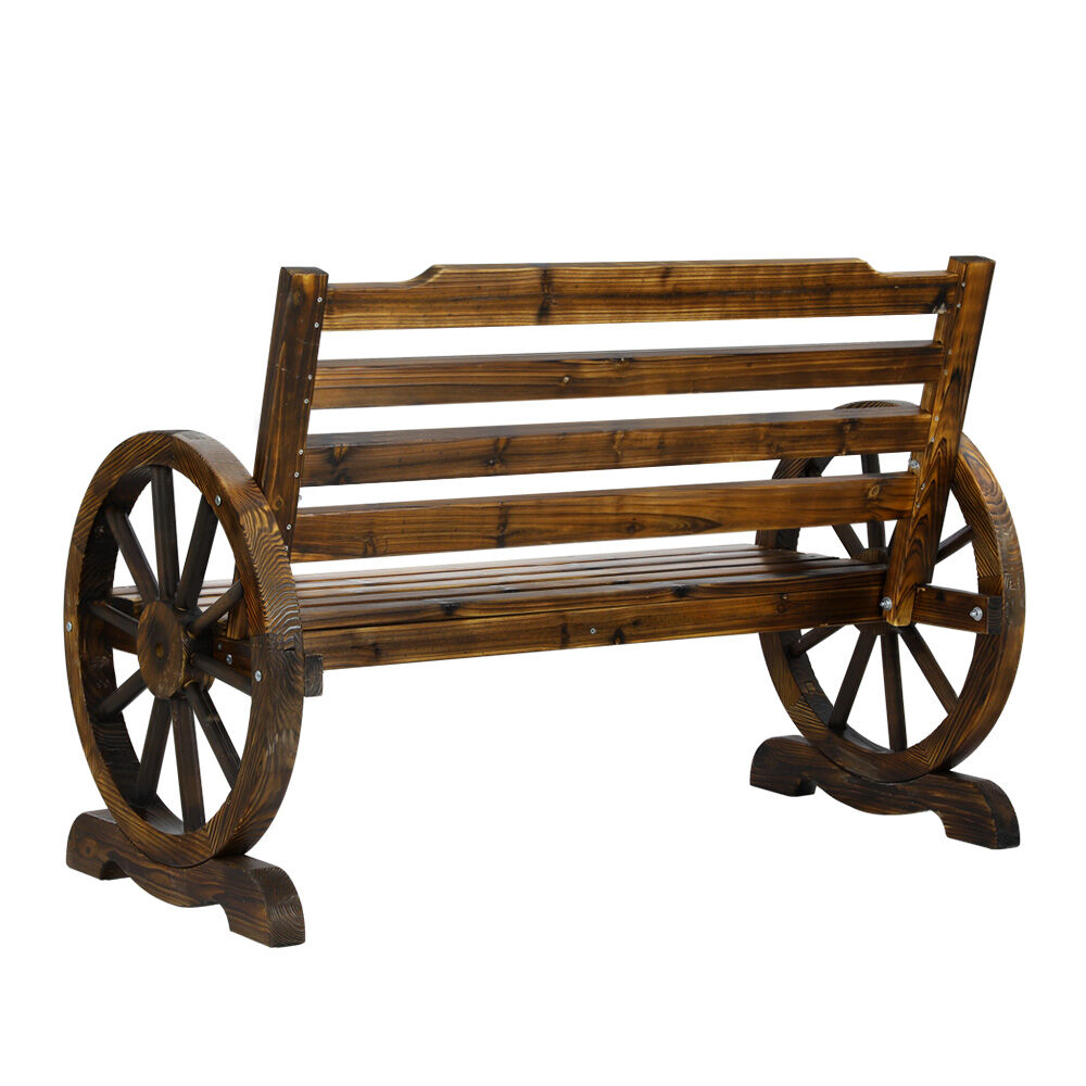 Gardeon Wooden Garden Bench Seat Outdoor Furniture Wagon Chair Patio Lounge Price