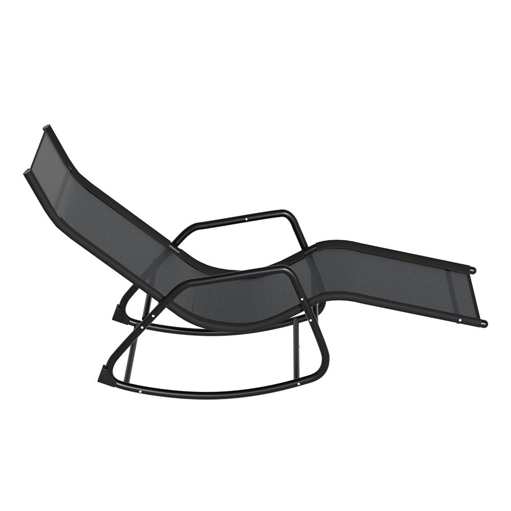 Sun Lounge Rocking Chair Outdoor Lounger Patio Furniture Pool Garden Price