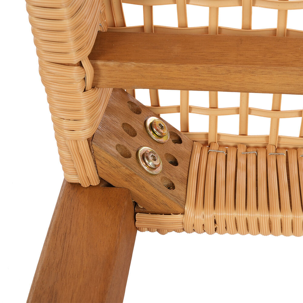 Gardeon Outdoor Garden Bench Seat Dining Acacia Wood 2-Seater Patio Furniture Price