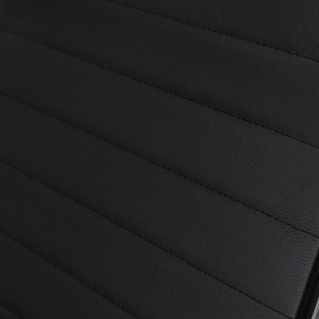 Office Chair Gaming Chair Home Work Study PU Mat Seat High-Back Computer Black Price