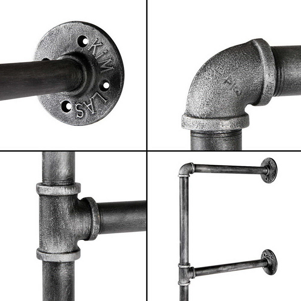 Floating DIY Pipe Shelf Metal Brackets Set of 2 Price