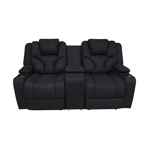Arnold Recliner Rhino Fabric 2R Black Price