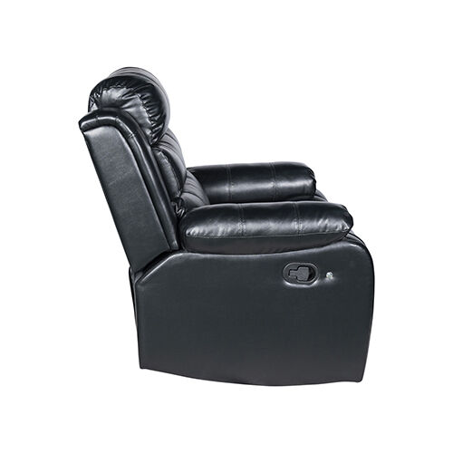 Chelsea Recliner 1R Black Pu Leather Price