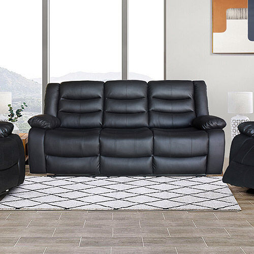 Fantasy Recliner Pu Leather 3R Black Price