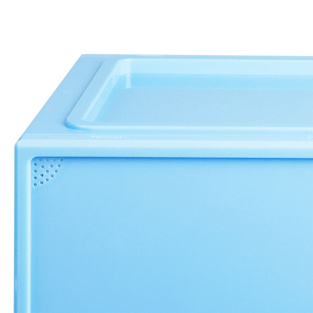 Sneaker Display Case Shoe Storage Blue Price