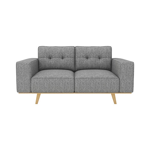 Dallas sofa Fabric 2 Seater Grey Price