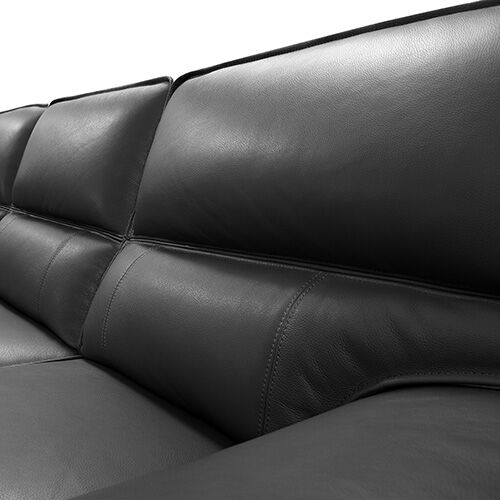 Hugo Sofa PU Leather 7 Seater Black Price