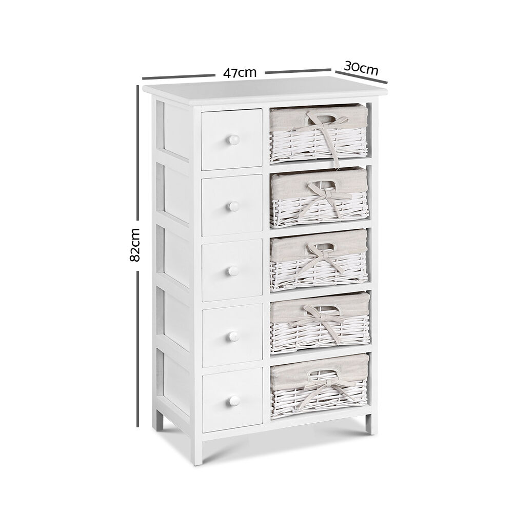 5 Chest of Drawers with 5 Baskets - MAY Price