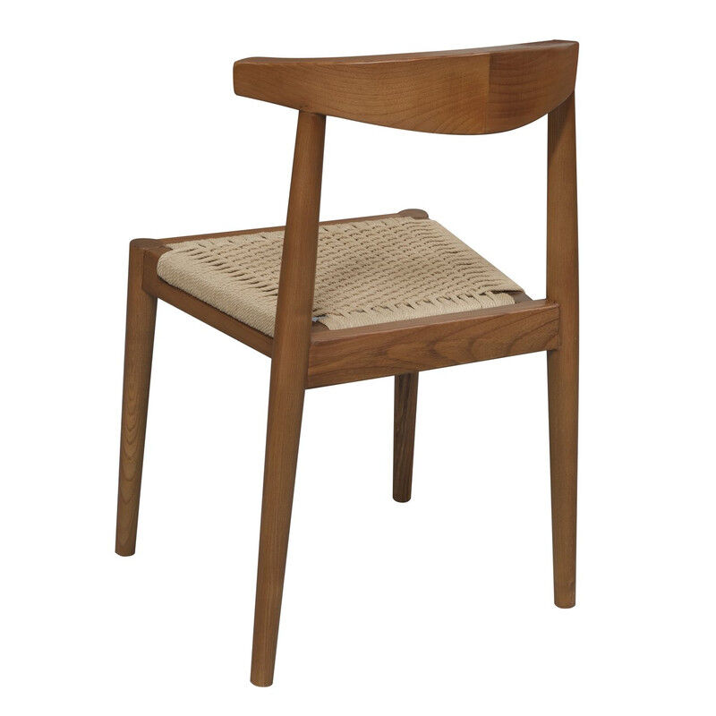 Arden Solid Oak Dining Chair with Loom (Almond) Price