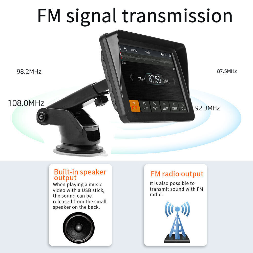 7inch PortableWireless Apple CarPlay Android Auto Touch Screen Car Radio Stereo AU Price