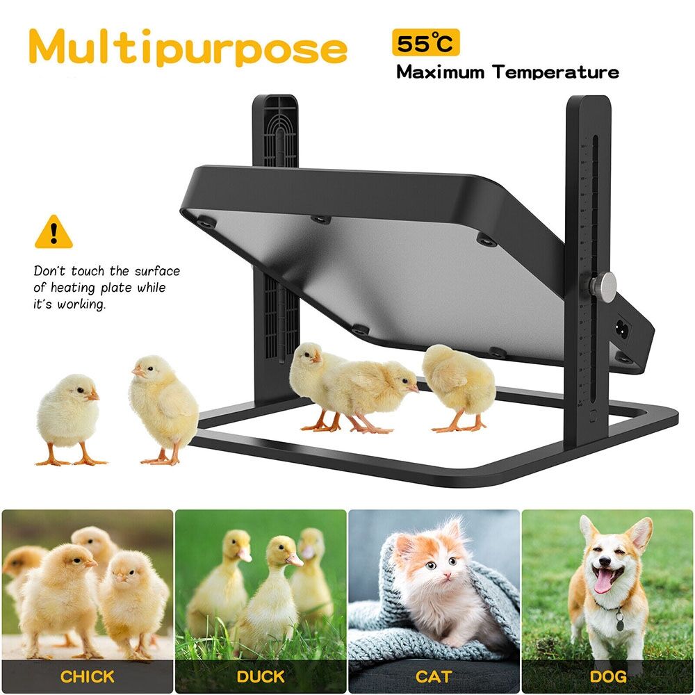 13W Chick Brooder Heating Plate 27x27cm Chicken Coop Heater Duck Poultry Warmer Price