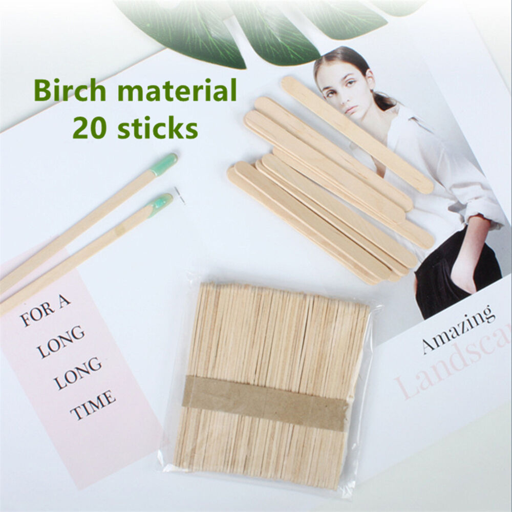 6x100g Hard Wax Beans Remover With 20 Wooden Sticks Price