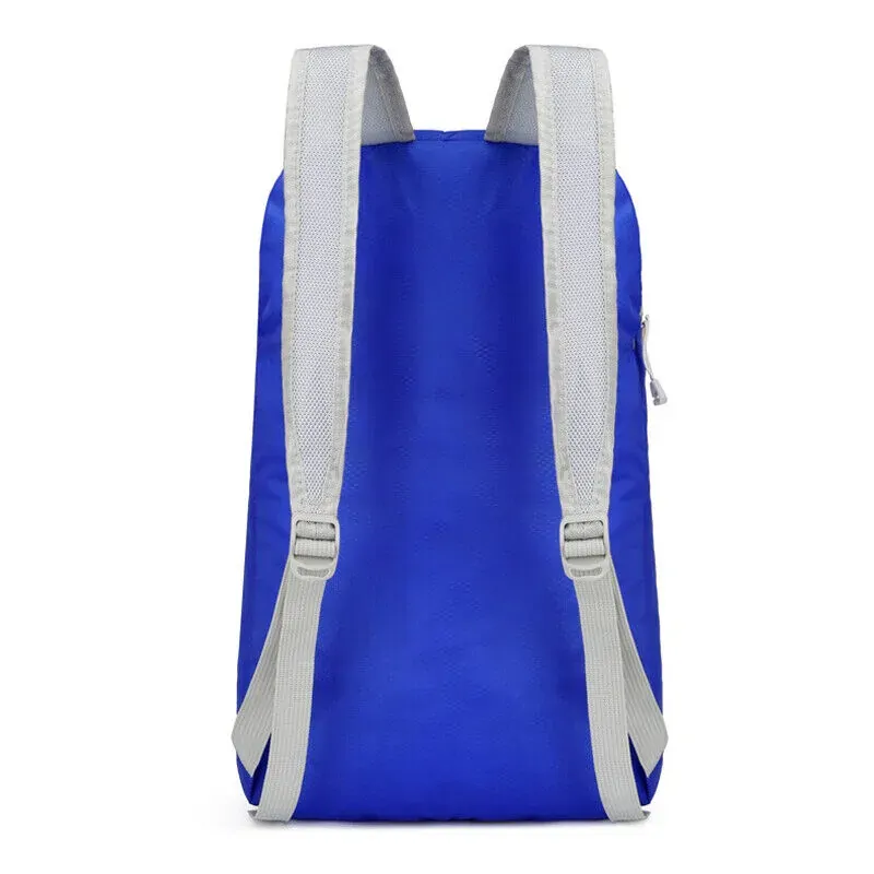 20L Blue Waterproof Lightweight Backpack Portable Foldable Backpack Travel Outdoor Price