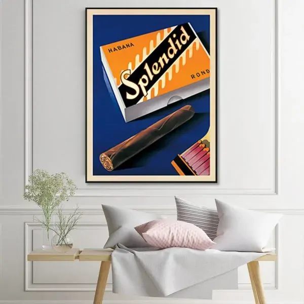 Wall Art 100cmx150cm Splendid Black Frame Canvas Price