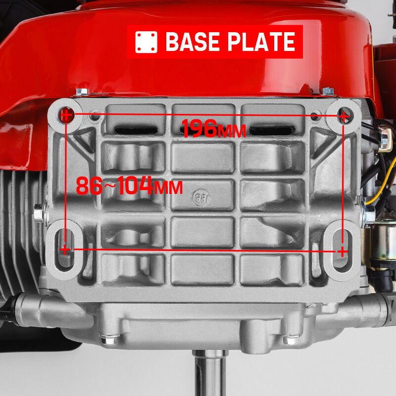 Baumr-AG 13HP Petrol Stationary Engine OHV 4 Stroke Horizontal Shaft Electric Start Motor Price