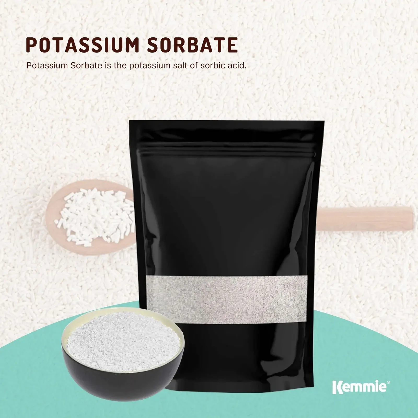 2Kg Potassium Sorbate Granules Food Grade Preservative Cosmetics Brew Skin E202 Price