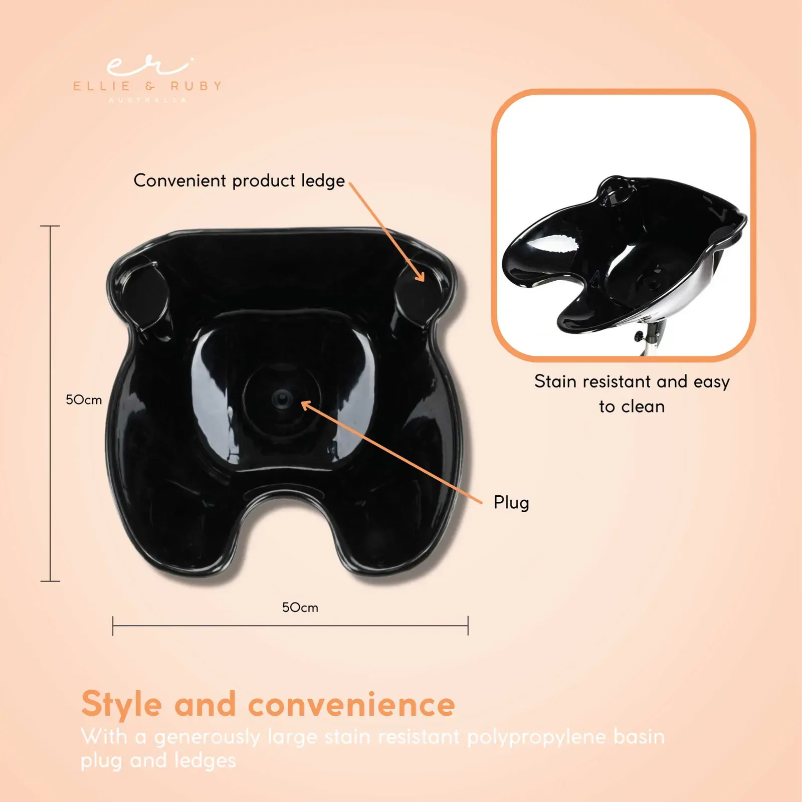 Large Portable Hairdressing Salon Basin Deep Hair Washing Sink Shampoo Wash Bowl Price