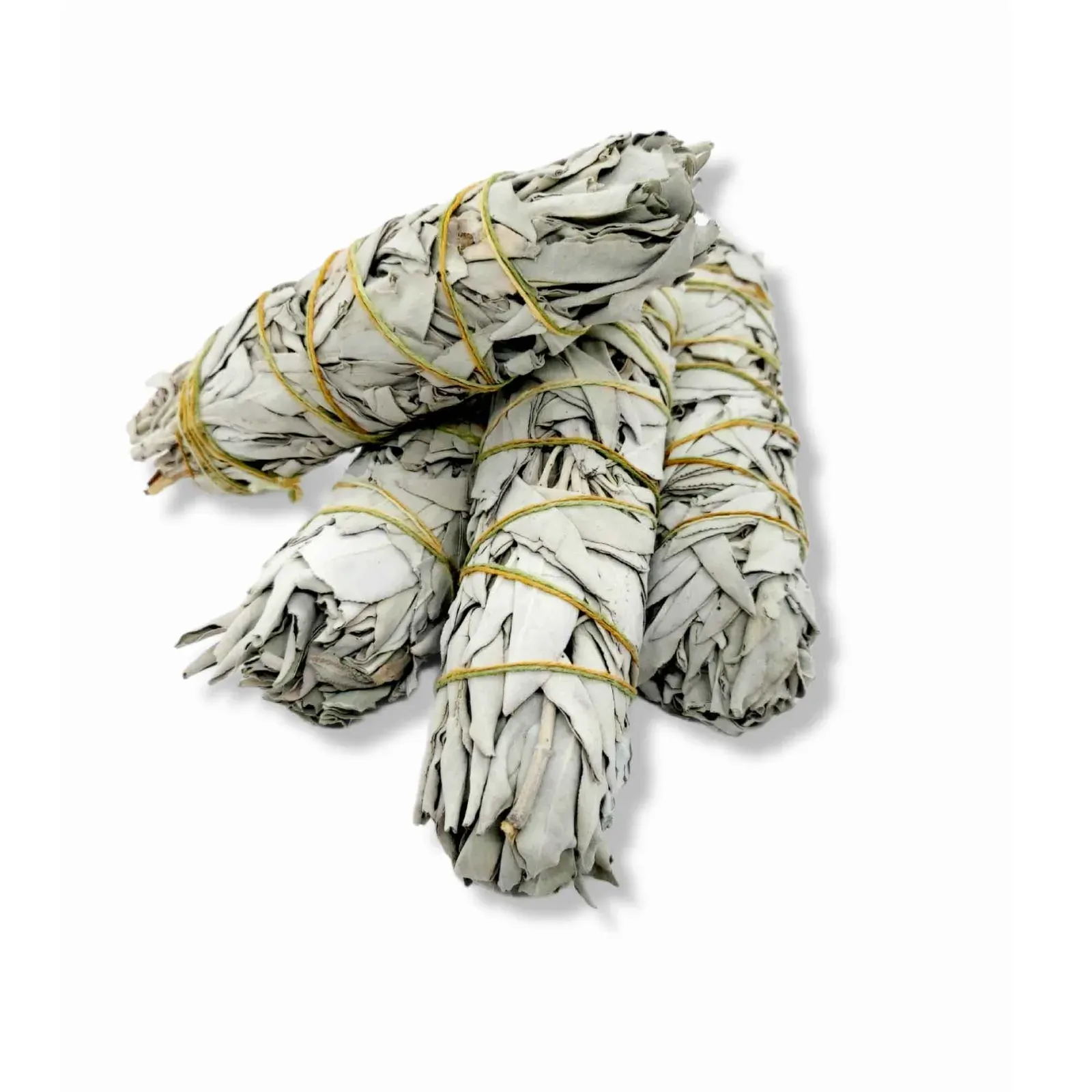 4x Californian White Sage Smudge Sticks - Large 18-20cm Incense Cleansing Bundle Price