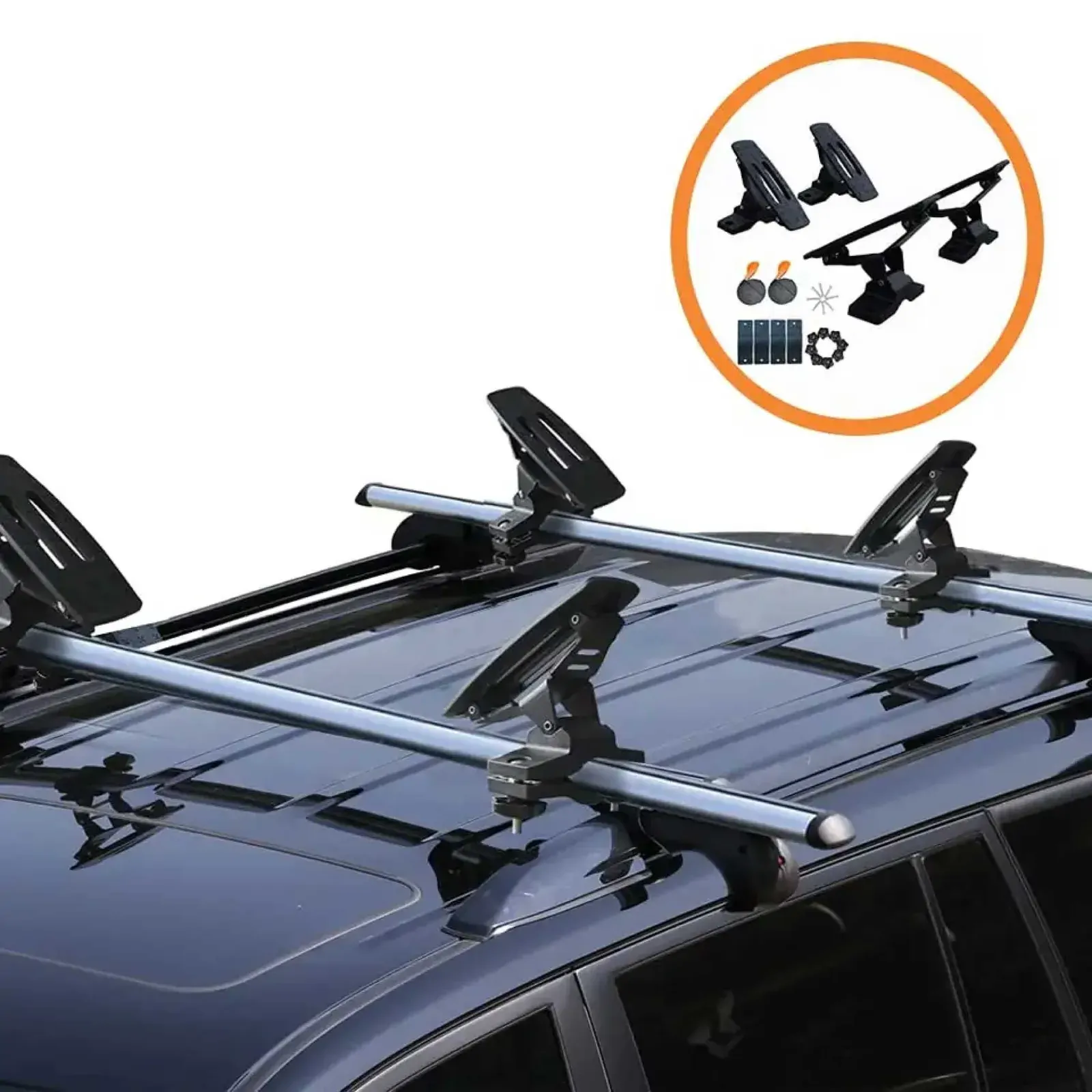 Universal Kayak Holder Car Roof Rack - Travel Saddle Watercraft Carrier Storage Price