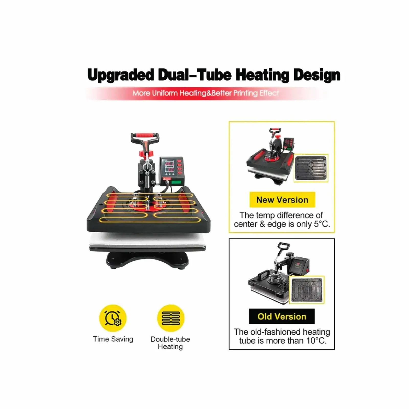 8 in 1 Combo Heat Press - DIY Hobby Craft Logo Transfer HVT Sublimation Printing Price