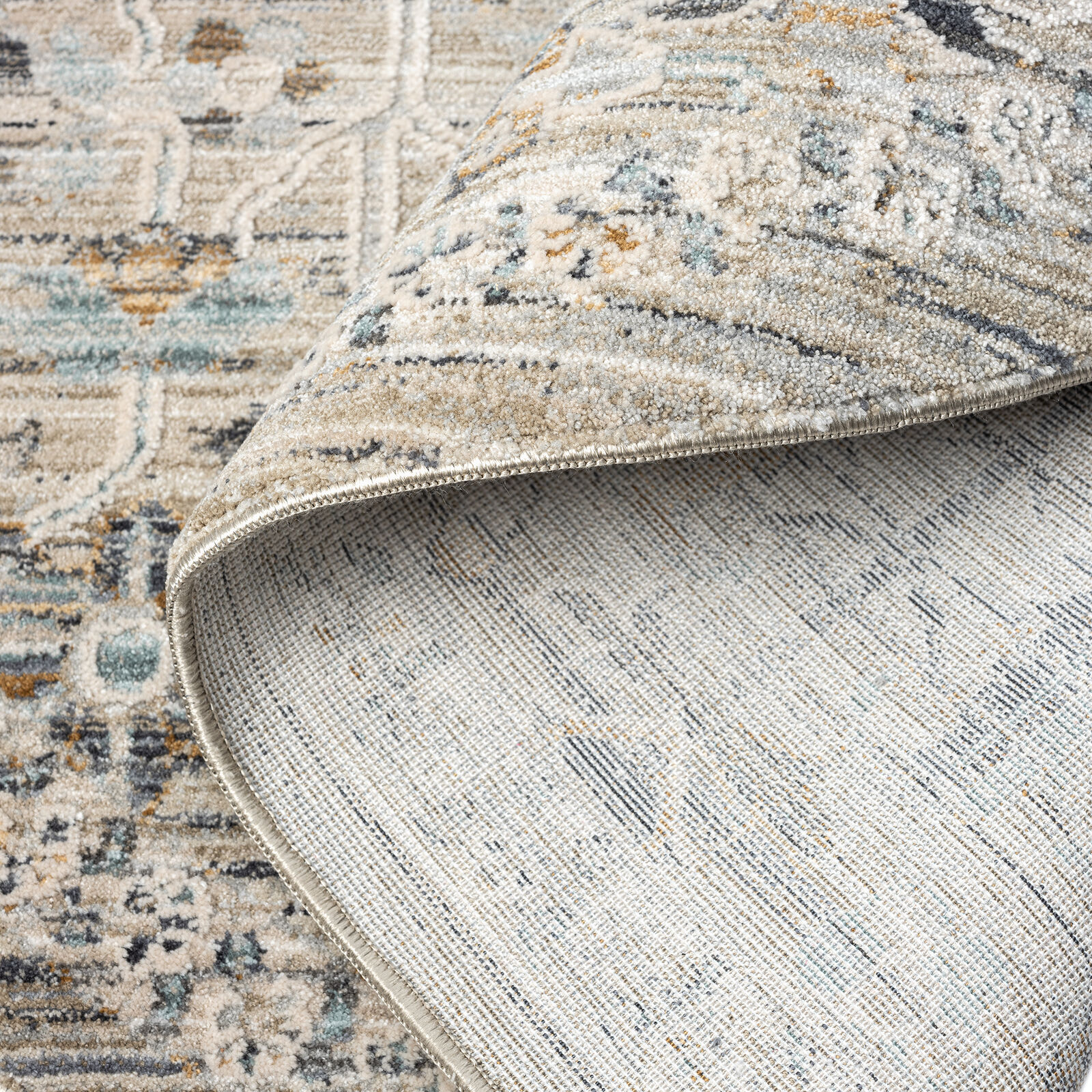 Aubre Contemporary Area Rug - Taupe - 240x240 Price