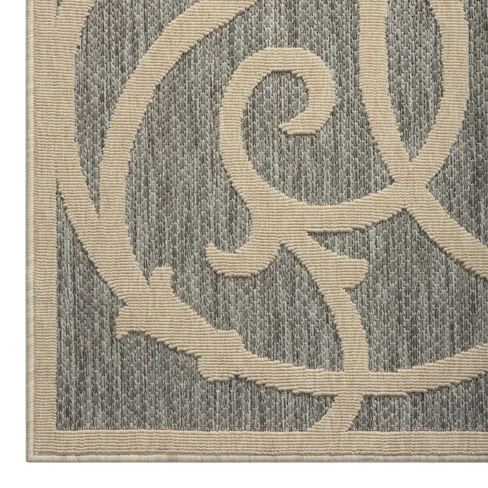 Alpha Outdoor Rug - Grey - 300x400 Price
