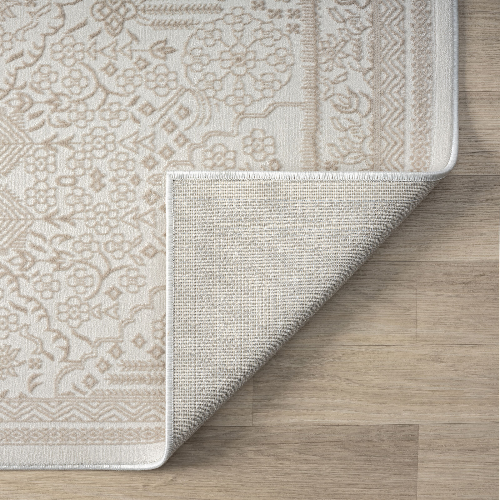 Grande Jacquard Rug - Sand - 300x400 Price