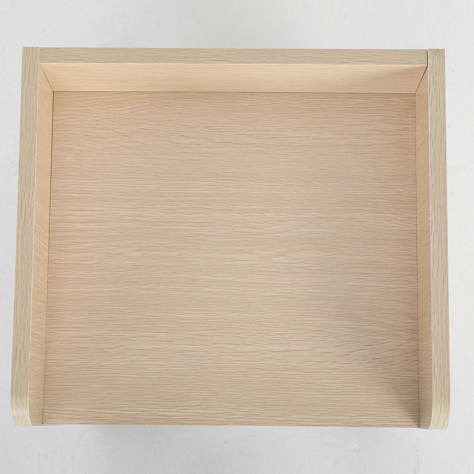 Bedside Table Side Storage Cabinet Nightstand Bedroom 1 Drawer 2 Shelf LARK OAK Price
